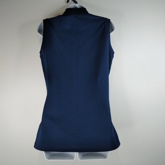 Adidas Blue Full Zipper Sports Vest Size  M - Picture 6 of 10